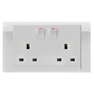Twin Switch Socket