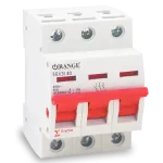40A 3Pole Isolator ORANGE SIGMA Circuit