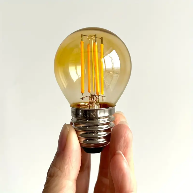 6c34d2de-bfc4-4ea9-a720-15ed01281405 Retro Style LED Filament Bulb | 2W | Model No G45 | Warm White - Image 1