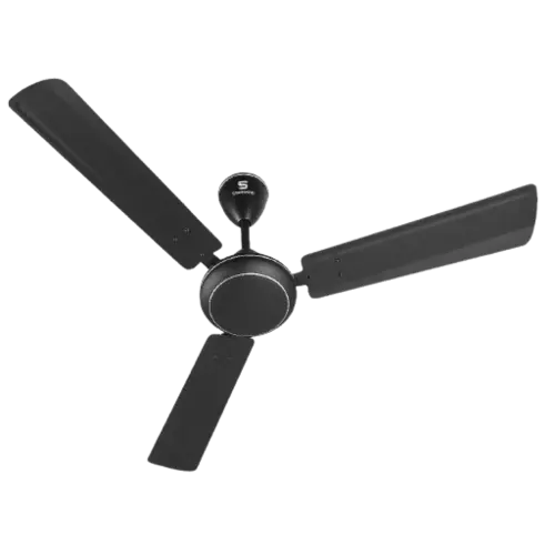 WhatsApp_Image_2024-11-25_at_9.5 Standard | Ceiling Fan | Star Rating & Safety Cable | 1400mm | Black - Image 1