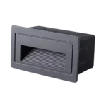 Akra | Step Light | 3W | Black & White | Warm White